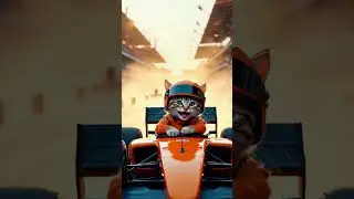 F1 Racing Cats 🏎️🐱 | When Speed Meets Whiskers! #cutecats #catlife #catstory #funnycats