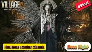 Resident Evil 8-Village Final Episode Mother Miranda Boss Fight Gameplay #gaming #gameplay