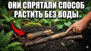 Ленивый сад, который поливает себя 20 лет: почему мы уничтожили технологию без полива