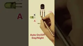 How to make Automatic Day/Night ON/OFF circuit using BC547#diy #circuitdiagram
