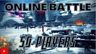STAR WARS Battlefront ONLINE WITH 50 PLAYERS
