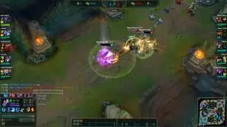 NEW SHEN BUFF | SITTING ON ENEMY TEAM 1V5 TRIPLE ASSIST