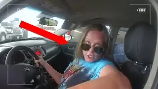 When the woman thought she could outsmart the police to escape punishment