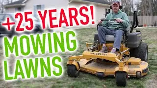 Dad Shuts Down 25-Year Landscaping Business
