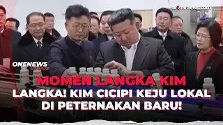 Jelang Kongres Partai, Kim Jong Un Pamer Peternakan dan Cicipi Keju Lokal | OneNews Update