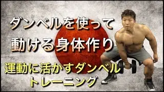 使える体づくりの為のダンベルトレーニング