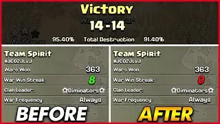 TAKING OPPONENTS 8 WAR WIN STREAK!! | 5v5 Clan War  - Clash of Clans