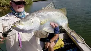Fishing for Barramundi on the Fitzroy River - with Robert 'Bluey' Vaughan
