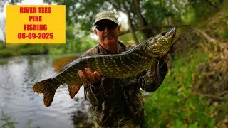 RIVER TEES PIKE FISHING 06 09 2025