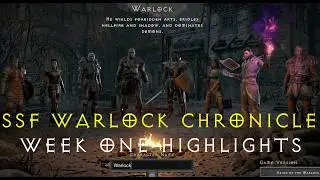 D2R - Хроника чернокнижника в режиме SSF - От нуля до загадки: фарм в эндгейме - лучшие моменты 1...