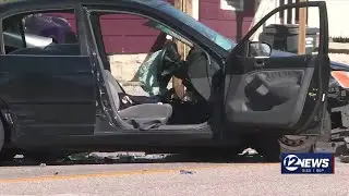 Pregnant woman in critical condition after E 13th St crash