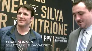 WFAN's Outside The Cage - Bellator 180 Media Scrum