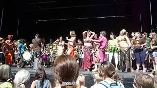 Arabesc Belly Dancers. Copenhagen Carnival 2012.