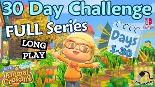 Unplugged Cozy ACNH Longplay - Full 30 Day Challenge in ACNH 3.0 (Cozy Longplay) 🏠 Animal Crossing