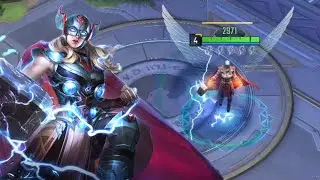 Mighty Thor: Love and Thunder Movie Skin Gameplay - MARVEL Super War