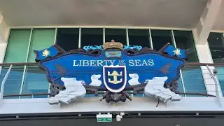 RCL Liberty of the Seas Day 1 Embarkation
