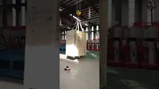 Aluminum alloy lifting platform wooden box packaging and sending to the port