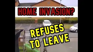 Migrant Refuses to Leave Woman&rsquo;s Garden - Terrifying Home Encounter