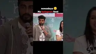 nowadays 😔 My instagram feed #short #arjunkapoor #memes #comedy #relatable