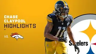 2021 Highlights: Chase Claypool's Best Catches from 130-Yd Game | Pittsburgh Steelers