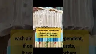 Independent Air Column#protectivepackaging #aircolumnbag