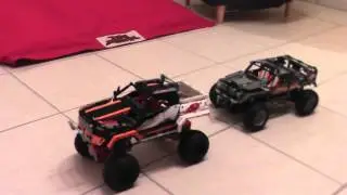 Lego Technic Crawler 4x4 9398 tow 8297