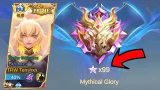 LAST GAME USING BEATRIX BEFORE IMMORTAL !!😱🔥 ( intense )| BEATRIX MLBB