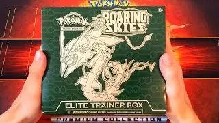 Pokemon XY | Roaring Skies Elite Trainer Box Unboxing - AMAZING PULLS