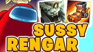 When Rengar Is SUS (Among Us PENTAKILL)