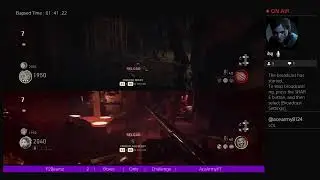 Cod World War II | ZOMBIES | Splitscreen - 2 players | 2 Box challenge | CWWII WORLDS SMALLEST MAP
