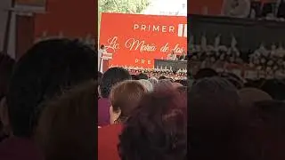 1er Informe de Mar&iacute;a de los &Aacute;ngeles Zuppa Villegas con la presencia de Delfina G&oacute;mez &Aacute;lvarez.