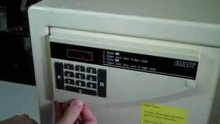 Elsafe Floor Safe - Lot 602 - Locking & Unlocking Safe