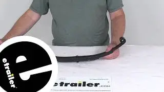 etrailer | Dexter Double Eye Leaf Spring for 2,000-lb Trailer Axles: The Breakdown