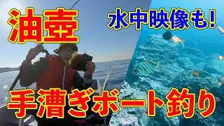 三浦市油壺レンタルボート釣り（水中動画あり）