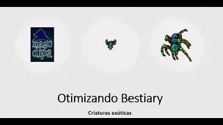 Exotic Bat + Exotic Cave Spider (bestiary)