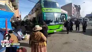 La nueva terminal de El Alto empieza a funcionar sin empresas (Video: Radio Fedecomin La Paz)