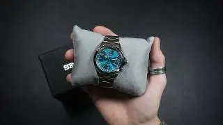 Распаковываем великолепные часы Seiko Prospex Alpinist Tealpine SPB503J1