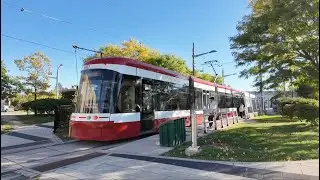 TTC 512 St.Clair Streetcar Ride #4427 from Gunns Loop at Keele St Back to St.Clair Stn 10/8/2025
