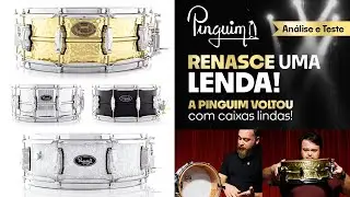 ELA VOLTOU! PINGUIM Drums com Novas e Lindas Caixas!