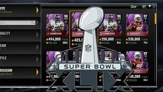 MUT 15 ULTIMATE SUPERBOWL 99 ДЖОН ЭЛВЕЙ 98 ДЖЕЙМС ХАРРИСОН 99 HIT POWER+MORE