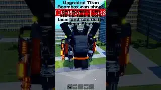 What can Upgraded Titan Boombox do in SuperBox Siege Defence? #roblox #sbsd