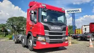A NOVA SCANIA P 360CV 2021 TEM MOTOR 6 CILINDROS???