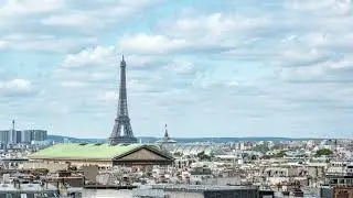 Galeries Lafayette Paris 4K Timelapse