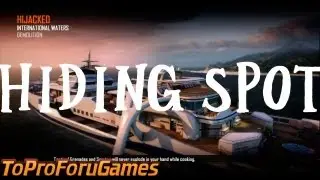 Black Ops 2 Multiplayer - Good Hiding Spot on Hijacked