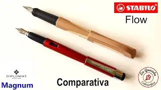 Diplomat Magnum vs Stabilo Flow - Alemanas Desconocidas