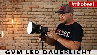 GVM 80W Bowens LED Studio Licht f&uuml;r Fotografen und Videografen im Test. Wie gut ist g&uuml;nstig wirklich