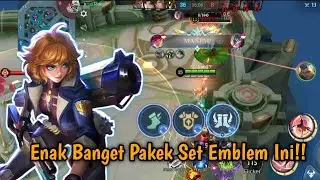 Ini Kombinasi Emblem Terbaik Beatrix!! Sumpah Enak Banget Buat Solo Rank!! MLBB