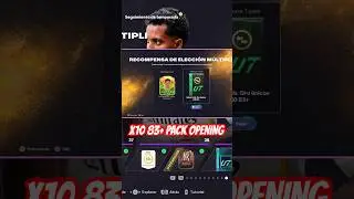 PACK OPENING SOBRE x10 83+ | RECOMPENSA NIVEL 40 PREMIUM #fc26 #eafc26 #packopening