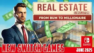 REAL ESTATE Simulator - FROM BUM TO MILLIONAIRE Gameplay Preview | New Switch Games