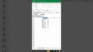 Auto Serial No  In Excel